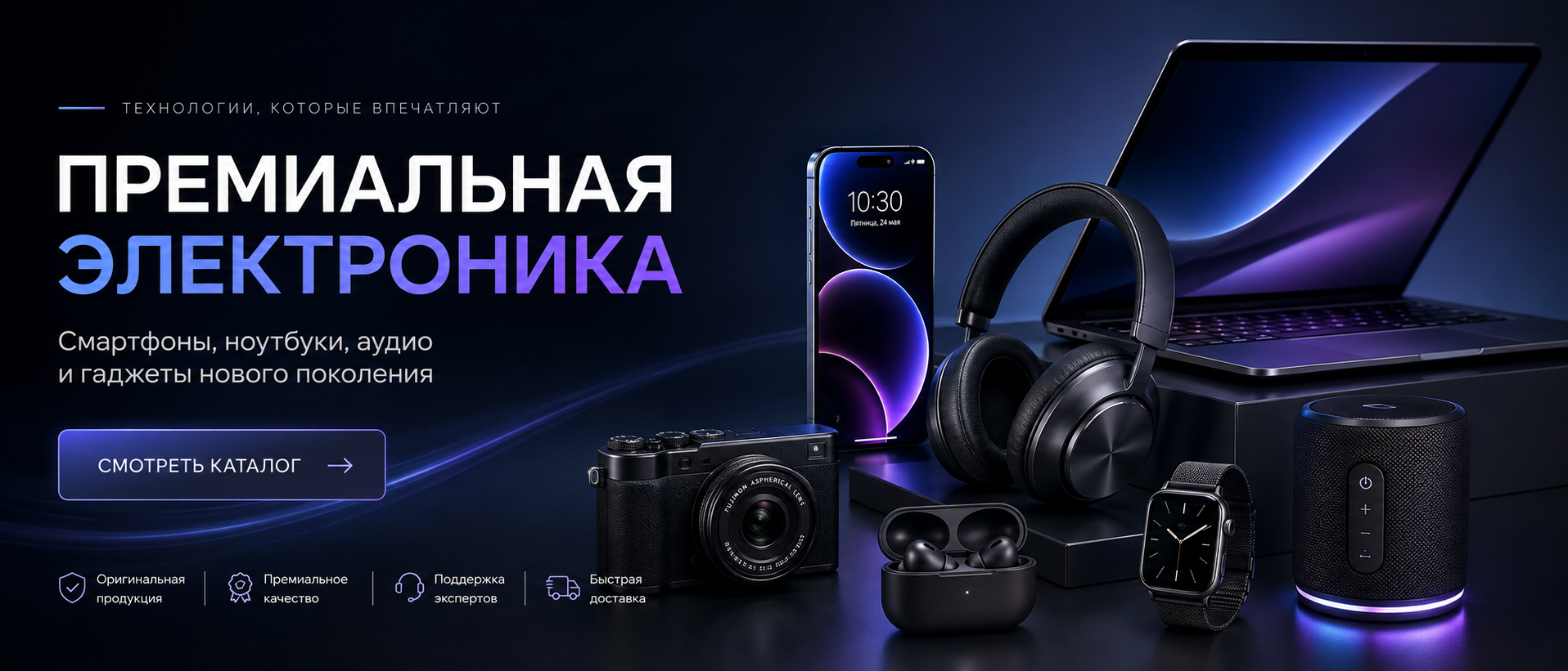 Баннер для акции или лендинга